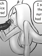 Depraved nurse at the hospital