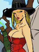 Vaginal interrogation of a witch