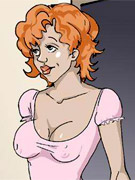Beautifully drawn story of a drunk son coming home late and seducing his full-breasted mother after a loud party