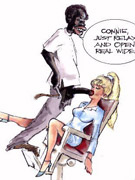 Xxx interracial cartoon porn pics of white babe doing their best just to be cum filled.